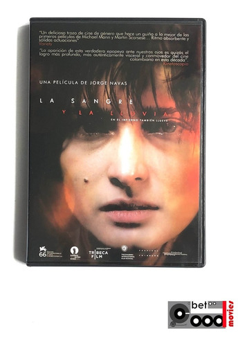 Dvd Película La Sangre Y La Lluvia - Excelente Estado - 