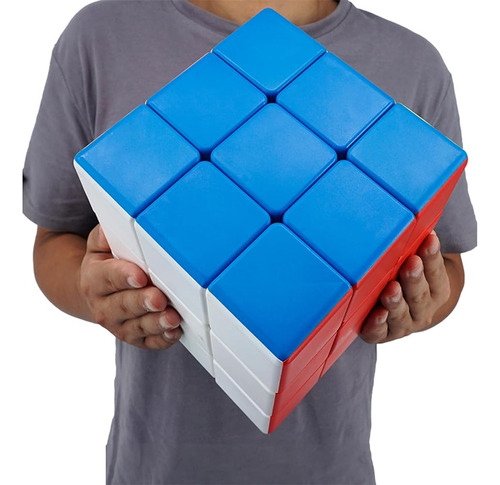 Cubo Mágico Gigante 3x3x3 Cubo Mágico Súper Grande 18cm Sin 