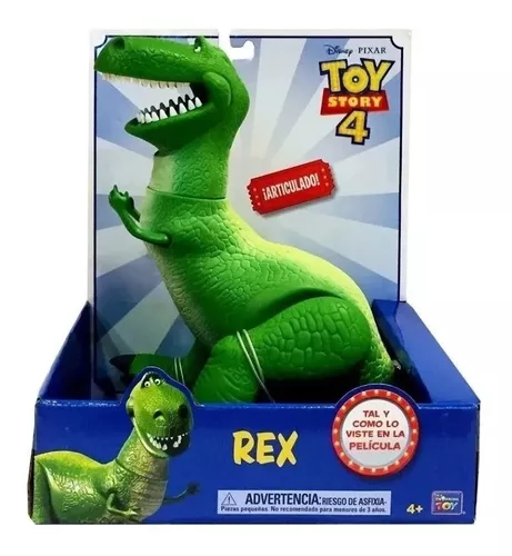 Toy Story 4 Rex Dinosaurio Muñeco Articulado