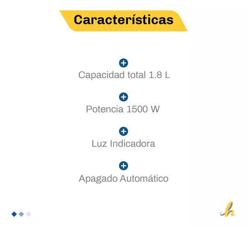 KANJIHOME - PAVA ELÉCTRICA CON CORTE DE TEMPERATURA PARA MATE KJH-PE15002M