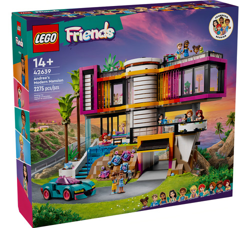 Lego 42639 Mansión Moderna De Andrea Cantidad De Piezas 2275