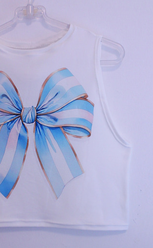Remera Musculosa Top Soy Caribbean Diseño Independiente