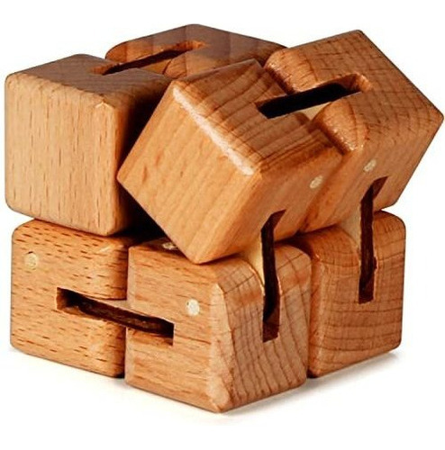 Bunmo Cubos Infinitos De Madera - Juguete Grande Infinity Cu