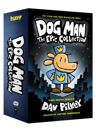 Set De Libros Versión En Inglés Dog Man: The Epic
