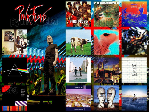 Pósters Carátulas De La Discografía - Albumes De Pink Floyd