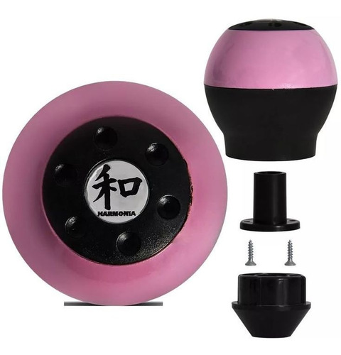 Bola Manopla Cambio Feminina Ecosport 09 10 11 Rosa Preto