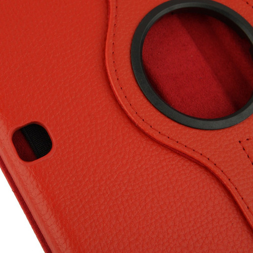 Imagen 5 de 5 de Funda De Piel Para Galaxy Tab 4 10.1, Sm-t530 Y T531 (rotaci