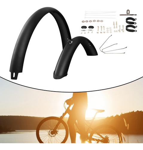 Guardabarros Para Bicicletas Para Bicicletas De 26 Pulgadas