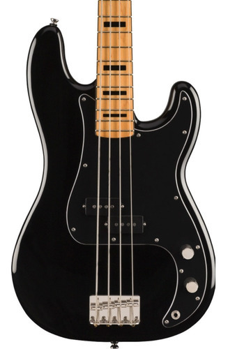 Contrabaixo Fender Squier Classic Vibe 70s P. Bass Mn Black Orientação Da Mão Destro Cor Preto Quantidade De Cordas 4