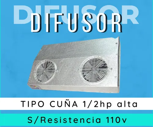 Difusor 1/2hp