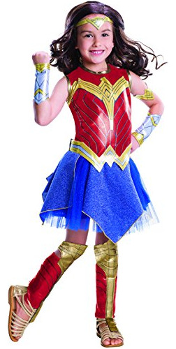 Disfraz Infantil De Película Wonder Woman, Pequeño