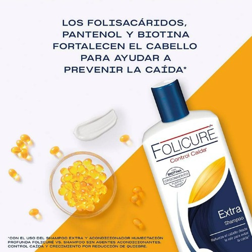 Folicure Shampoo Control Caída Extra 700 Ml