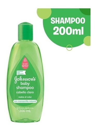 Shampoo Johnson Cabello Claro 200 Ml