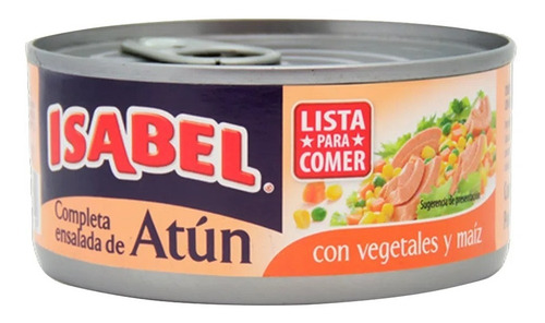 Atún Isabel Vegeta/maiz 160gr - g a $49