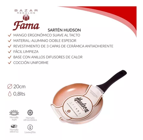 Sartén Antiadherente Aluminio - 20 cm — Hudson Cocina