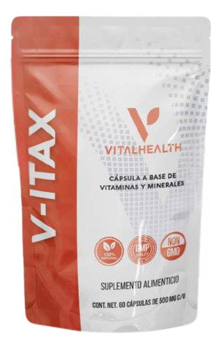 V-itax Multivitaminico Sistema Cognitivo Neurotransmisores Sabor Sin Sabor Vitalhealth