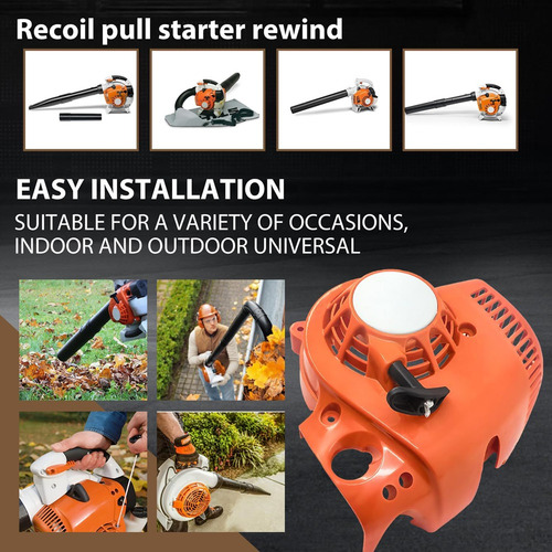 Tirador De Retroceso Crystally 4241-080-2106 Para Stihl Bg86
