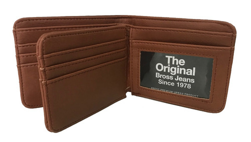Billetera Bross Ultimas Brs-6004 Hombre Cuero Sintetico