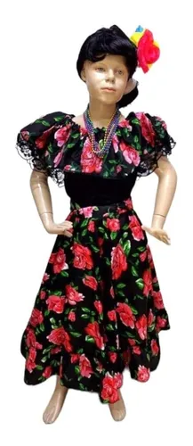 Vestido Regional T pico Chiapaneca Para Ni a Env o gratis