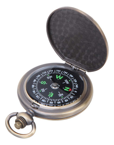 Brújula Portátil De Reloj De Bolsillo, Brújula De Dirección