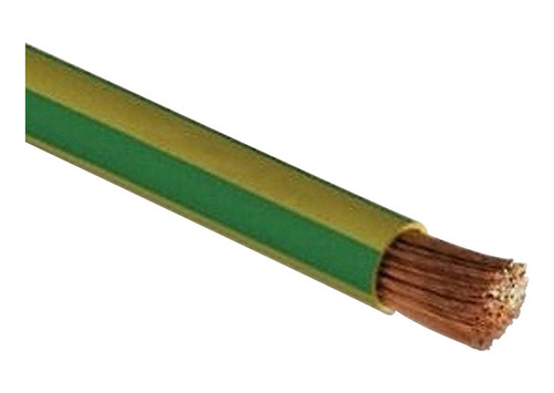 Cable De Cobre Flexible 6,00 Mm² Am/ver-rollo 100m