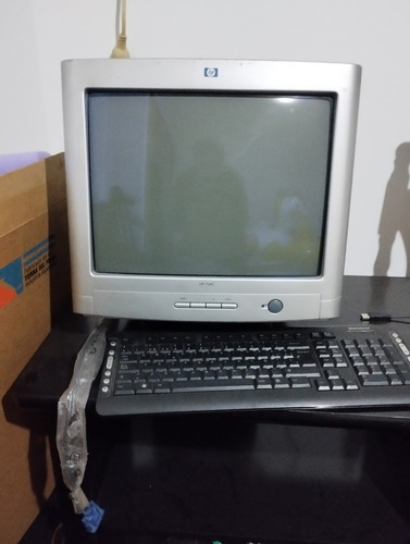 Monitor Hp 7540 Crt 17 Pulgadas Funcionando Perfecto (Usado)
