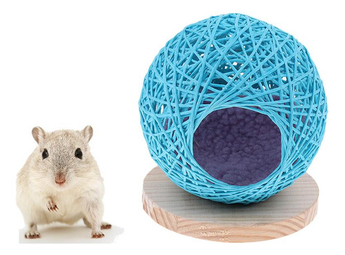 Jaula De Hámster Mascotas Accesorios De Animales Azul S