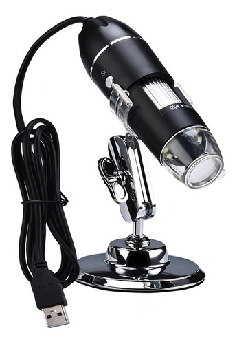 Microscópio Zoom 1600x Cam 2.0 Mp Profissional Digital Usb