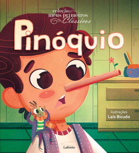 Pinóquio, de Lafonte. Editora Lafonte Ltda, capa mole em português, 2018