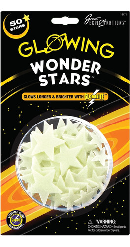 Grandes Exploraciones Brillan En La Oscuridad Wonder Stars (