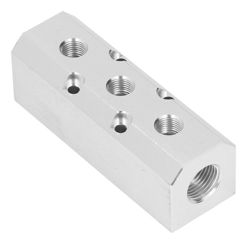 Bloque Colector Grande De Aluminio Con Entrada G1/2, Neumáti