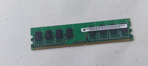 Imagem 1 de 2 de Memória Para Pc 1gb Ddr2 667mhz Positivo Micron 31341