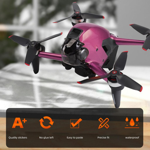 Drone De La Piel Etiqueta Kit De De Noche Compatible Rosa
