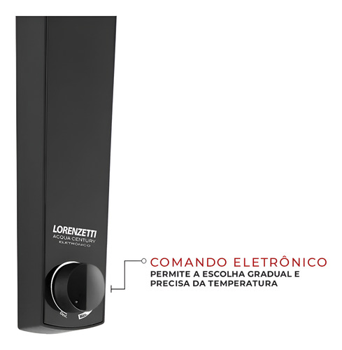 Chuveiro Elétrico De Alta Pressão Acqua Century Lorenzetti