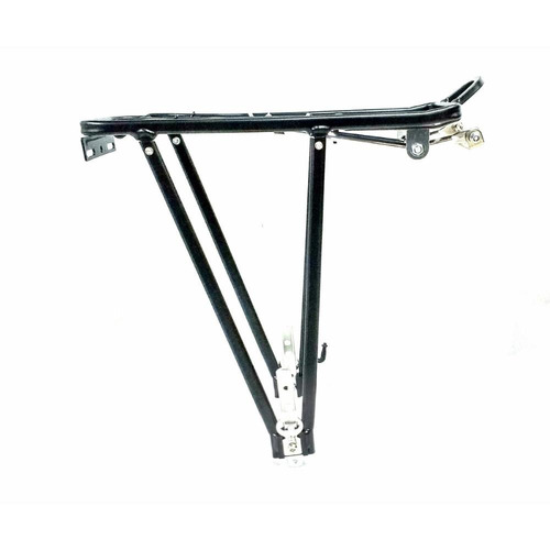 Imagen 1 de 2 de Porta Paquete Aluminio P/ Bici Con Freno V- Brake Plegable