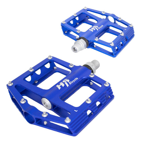 Par Pedal 1/2 Bmx Aluminio Alnc-549 Azul Hs