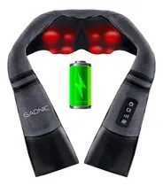 Comprar Masajeador Cervical Gadnic Inalambrico Con Terapia De Calor Color Gris