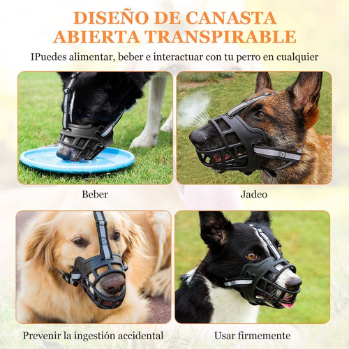 Bozal Para Perro,bozal Para Perro Ajustableevita Que Las Ma