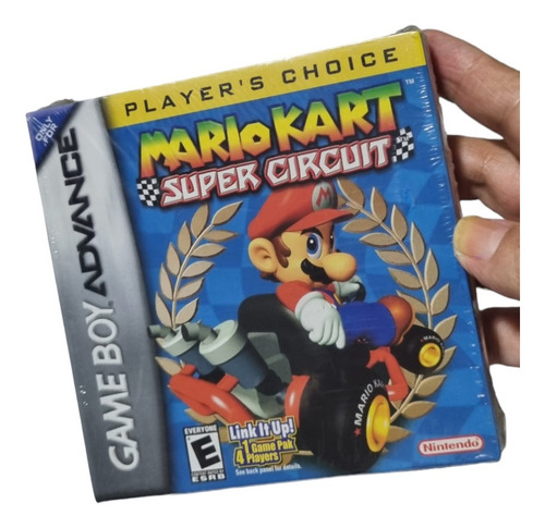 Super Mario Kart Gba Fita Jogo Game Original Lacrado
