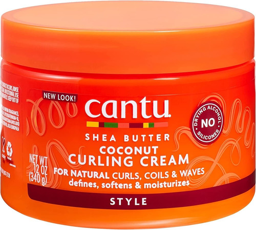 Crema Para Peinar Rulos Cantu 340 G Coco