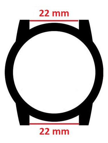 Pulseira 22mm Silicone Easy Compatível Amazfit Gtr 2 A1952