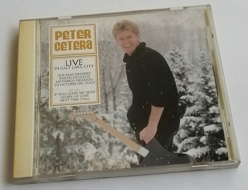 Peter Cetera - Live In Salt Lake City - Chicago - C D  Arg