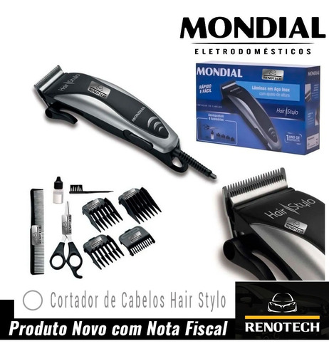 Cortador De Cabelos Mondial Hair Stylo Cr-02