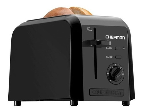 Tostador Chefman Rj31p2 Para 2 Rebanadas 7 Niveles Ajustable