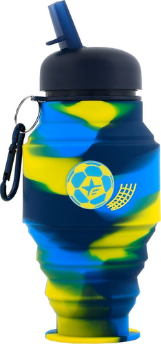 Botella De Silicona Plegable Flexible Copa Futbol Footy