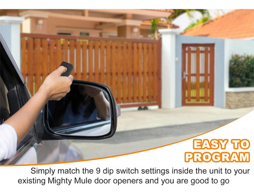 Crystally-rb741 Fm135 Para Mighty Mule, Para Gto Gate Opener
