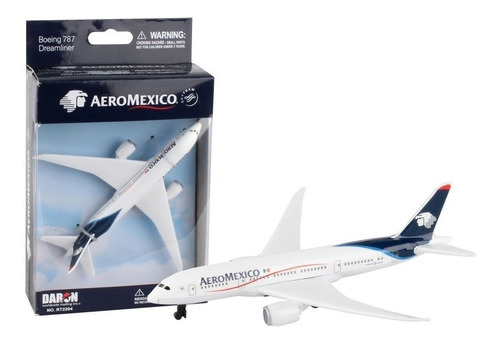 Aeromexico Avion A Escala Metal Original Daron Modelo 787