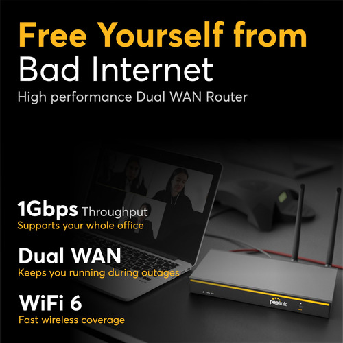 Router Dual Wan Gigabit Wifi 1 Gbps Para Oficina