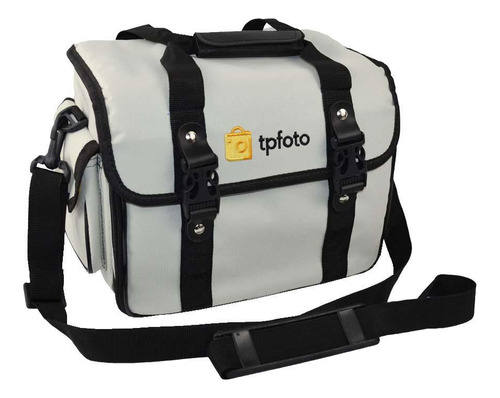 Bolsa Profissional Equipamento Fotográfico Olimpus Iii Cinza