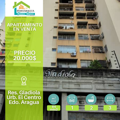 Apartamento En Venta Amoblado/ Urb. El Centro, Res. Gladiola/ Yp1390